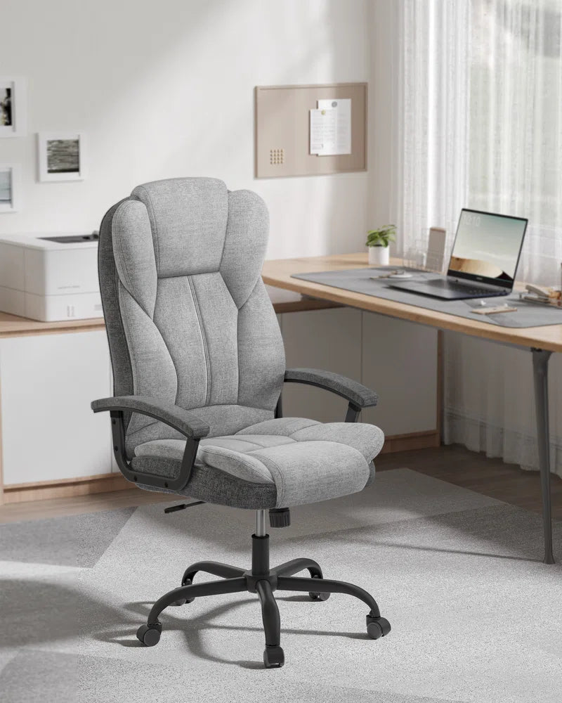Executive Office Chair, Desk Chair, Gaming Chair with Armrests, Computer Chair, Adjustable Height