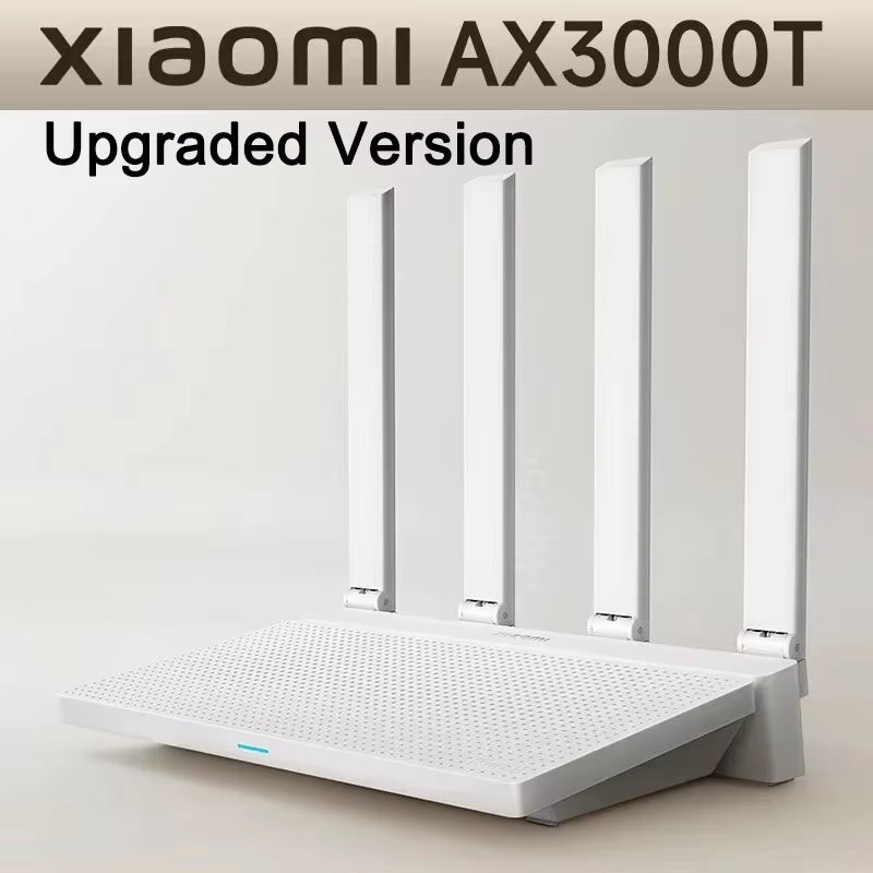 2024 NEW Original  AX3000T Router 2.4Ghz 5Ghz 1.3Ghz CPU 2X2 160Mhz WAN LAN LED NFC Connection for Home Office Games Mi