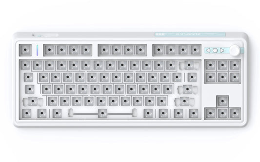 LS01 Gamer Keyboard Kit Hot-Swap 3Mode Usb/2.4G/Bluetooth Wireless Keyboard RGB Backlit Gasket Structure