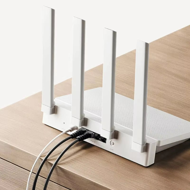 2024 NEW Original  AX3000T Router 2.4Ghz 5Ghz 1.3Ghz CPU 2X2 160Mhz WAN LAN LED NFC Connection for Home Office Games Mi