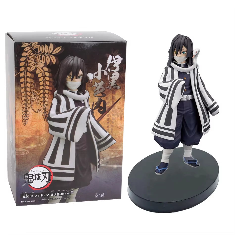 Anime Demon Slayer Kimetsu No Yaiba Figure Kamado Tanjirou Action Figure Agatsuma Zenitsu Nezuko Warrior PVC Model Toys